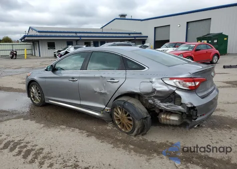 2015 Hyundai Sonata Sport из США, поврежденный, VIN 5NPE34AF2FH044956